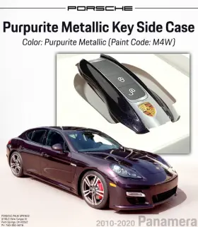 971044801M4W PORSCHE Key Cover Purpurite Metallic Cayenne