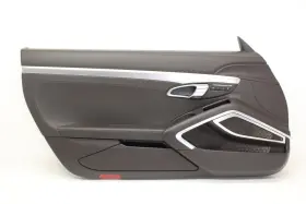 991555203 PORSCHE Driver Left Front Espresso Door Panel 911