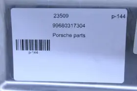 99680317304-23509 PORSCHE Dash Bag Cover Right Leatherette #2
