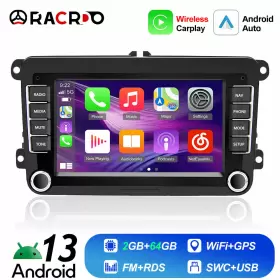 WHA3040153 RACRDO Carplay Car Stereo Radio Gps Navi Din Altea