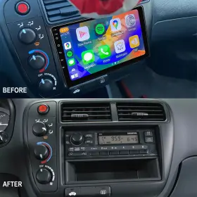 H105C00 ROUTE 66 TECHDASH Para Car Stereo Gps Radio Carplay
