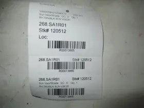 268.SA1R01 SAAB Sun Visor #3