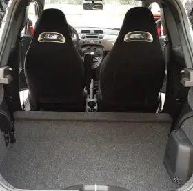 RSDF500 SHRADER PERFORMANCE Rear Seat Delete Abarth Platform
