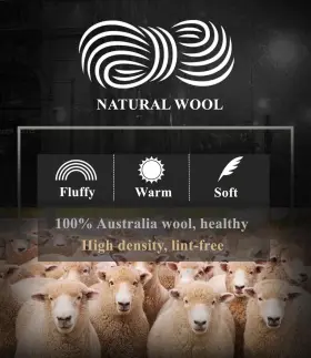 CSCSS0909-019 SISHA-A Wholehide Cover Ultra Natural Wool #3