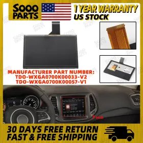 TDO-WXGA0700K00033-V2 SOOOPARTS Lcd Display Touch Screen Jeep