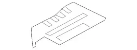 52123AJ04A9P SUBARU Floor Extension