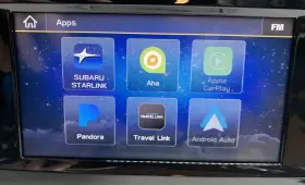 86201FL640 SUBARU Crosstrek Audio Radio Cd Player Display #3