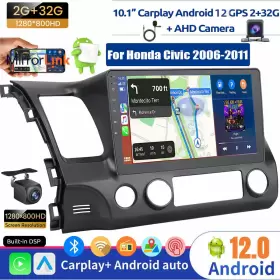 VM-19 TOP RADIO Apple Carplay Android Car Stereo Gps Wifi