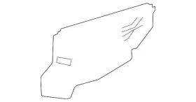 67831-06120 TOYOTA Water Deflector