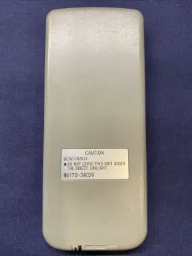 86170-34020 TOYOTA Rear Entertainment Tv Remote Control GX470 #2