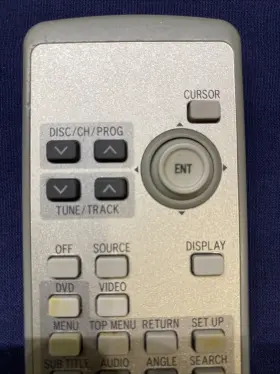 86170-34020 TOYOTA Rear Entertainment Tv Remote Control GX470 #3