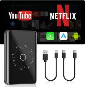 B0FQ53NDLJ TROLINKTEK Box Wireless Carplay Adapter Android