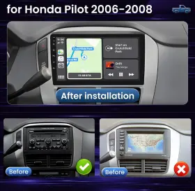 SVV56484V68Z TUOK 18 Radio Carplay Touchscreen Head Unit Bt
