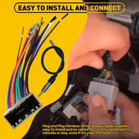 SYJXS-RAM-02-08 DODGE Car Stereo Wiring Radio Harness Adapter #3