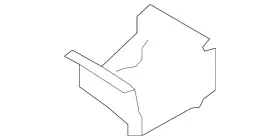 1K5-804-795 VOLKSWAGEN Reinforced Bracket Jetta