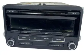 28367806 VOLKSWAGEN Am Fm Cd Player Radio Receiver Jetta