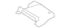 3C0-825-711 VOLKSWAGEN Heat Shield