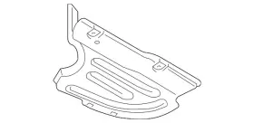 3C8-825-206 VOLKSWAGEN Body Shield