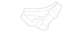 5Q0-804-425 VOLKSWAGEN Rear Reinforced
