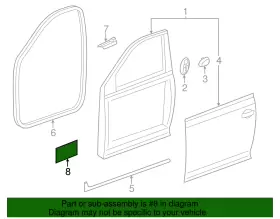 D-378-500-A2 VOLKSWAGEN Sound Absorber #2