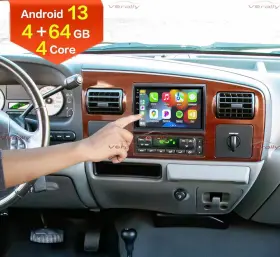6HGSYFG VORALLY Carplay Android Radio Gps Navi F-250 F-350
