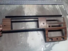 26.1.15210 VW Diesel Dash Radio Bezel Wood MK1 Rabbit Golf