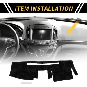 783243855667 X-AUTOHAUX Dash Cover Anti Slip Flannel Nissan