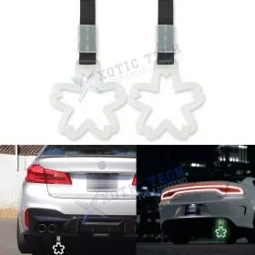 TH196G XOTIC TECH Glow Sakura Tsurikawa Car Warning Grab Tow