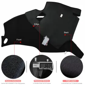 YS01021USKYN XUKEY Dash Mat Dashmat Dashboard Cover F150 Ford #3