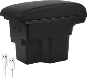 PPPACA104 YJYWZH Dual Center Console Armrest Organizer Usb