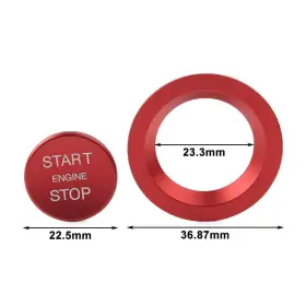 550746304509 YUSEN233 Keyless Engine Push Start Cover Ring