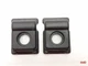 2011 Mini Cooper S Countryman R60 R61 Tie Down Ring Cover Set 2pc Black