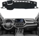 For 2020-2025 Toyota Highlander Dashboard Cover Mat Sun Resistant Dash Mat
