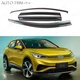 For Volkswagen ID.4 2021-24 Chrome/Black Window Visor Vent Shades Sun Rain Guard