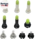 Cooler Control Switch Bulb(Set of 10Pcs) Fit for Toyota 4Runner 2003-2009, Repla