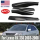 Roof Rack Rail End Covers For Lexus RX350 RX300 RX330 RX400h 2003-2009 Sport US