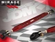 For 02-06 Mitsubishi Lancer Rear Lower Suspension Strut Tie Bar Brace Rod Red
