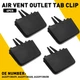 Front A/C Air Vent Outlet Tab Clip Repair Kit For BMW 3Series E90 E91 2005-2012