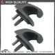 Fits 2019 - 24 Chevrolet Silverado 1500 2500 3500 dark Grey 2X Coat Hook clip