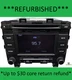 2015 - 2017 Hyundai Sonata OEM AM FM XM Radio Receiver CD Player Display