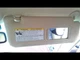 Passenger Sun Visor Illuminated Fits 10-15 LEXUS RX350 28160740