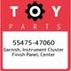 55475-47060 Toyota Garnish, instrument cluster finish panel, center 5547547060, 