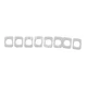 8Pcs Car Seat Rail Bushing Fit For BMW Z3 E36 E37 1994-2002 White 52107137499