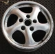 99 00 01 PORSCHE 911 CARRERA OEM WHEEL RIM SILVER 17X9 99636212800 M396 67243