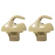 88217S01A01ZA 2X Beige Car Sunvisor Sun Visor Clip For Honda CR-V Civic