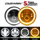 For Jeep Wrangler JL 2018-2021 7" inch Round LED Headlights DRL Projector light