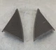 08-14 Mercedes W204 C250 Front Left & Right Door Panel Tweeter Speaker Cover Set