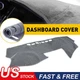 Car Leather Dashmat Dashboard Cover Dash Mat Non-Slip For Toyota Camry 2007-2011