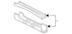 Genuine GM Floor Pan Crossmember with Reinforcement and Nuts 10393232