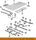 GM OEM 96-25 Express 1500 Rear Body Floor Floor Rails-Rear Extn 12380306